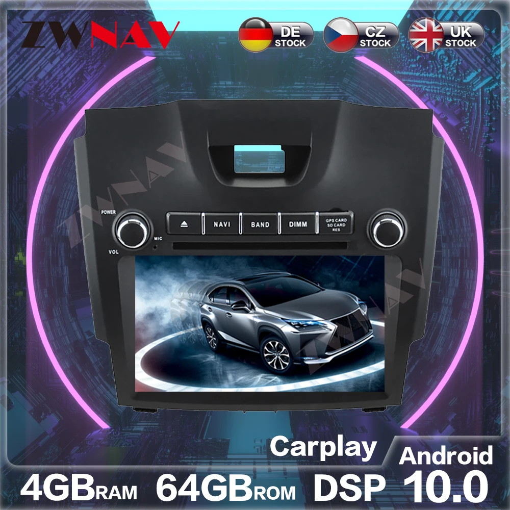 Android 10 0 2 din Автомобильный Радио мультимедийный плеер для Chevrolet/Chevy/Holden/S10/TRAILBLAZER/ISUZU