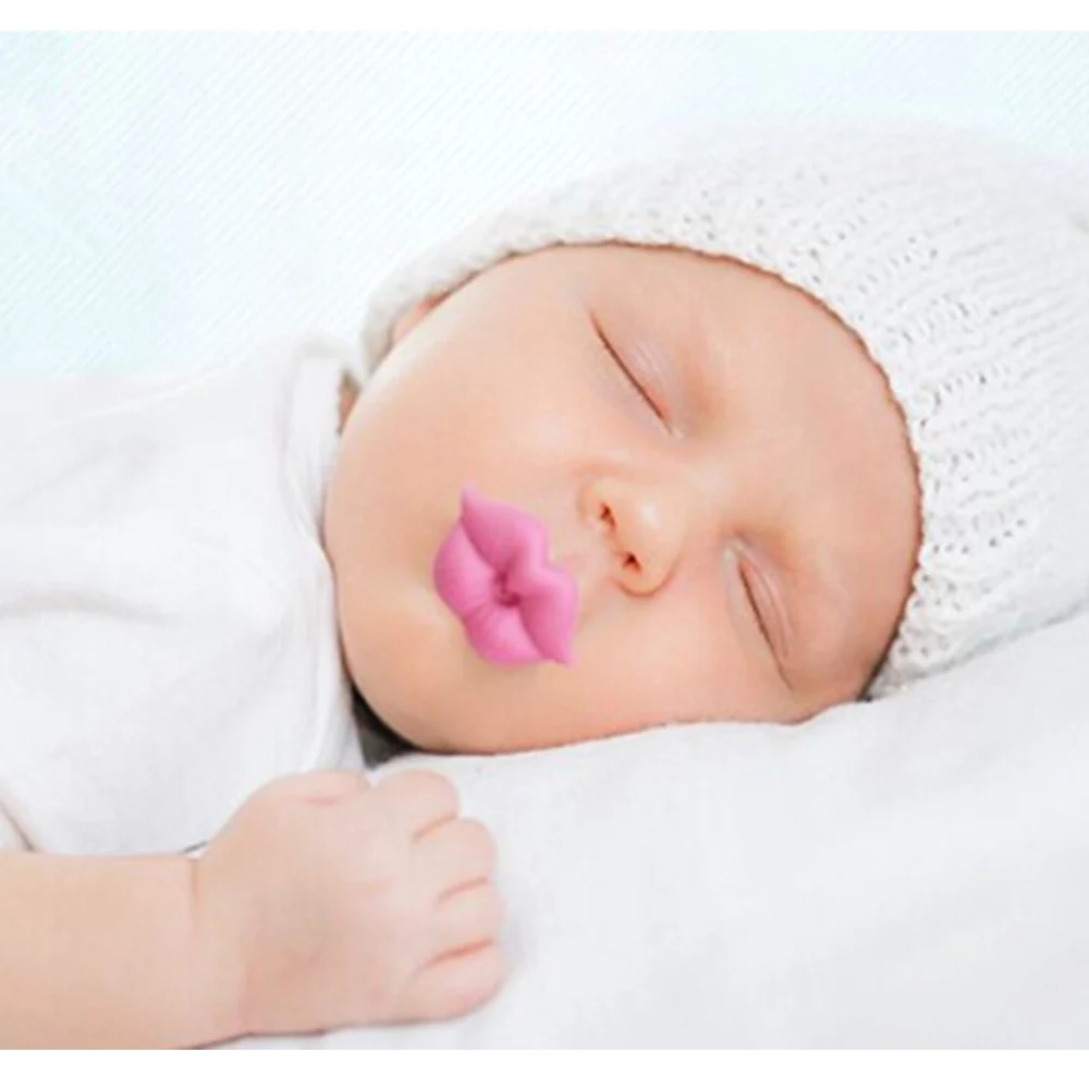 Baby Pacifier Red Kiss Lips Dummy Pacifiers Funny Silicone Nipples Teether Soothers Pacifier Baby Dental Care Nitrosamine Free
Baby Pacifier Red Kiss Lips Dummy Pacifiers Funny Silicone Nipples Teether Soothers Pacifier Baby Dental Care Nitrosamine Free