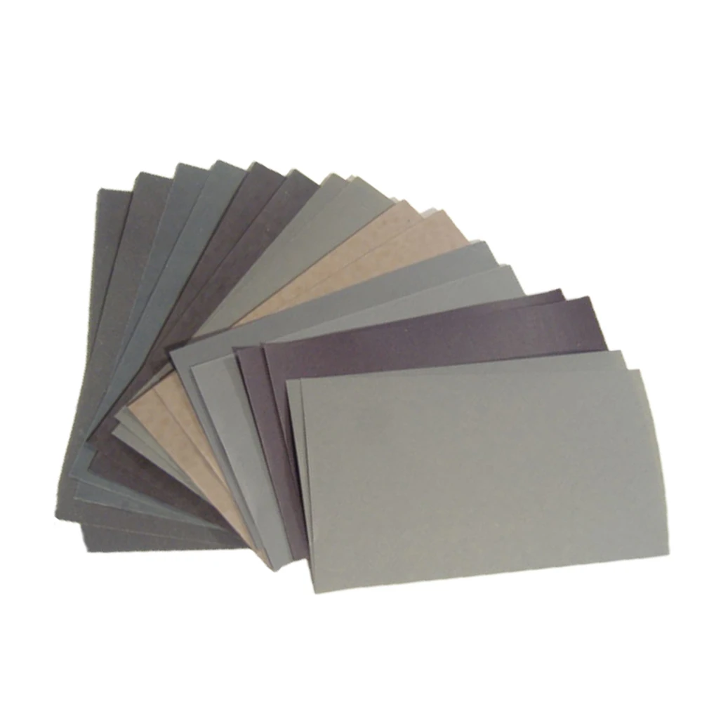 15pcs Wet Dry Sandpaper 400 600 3000 800 1000 1200 1500 2000 2500 Grit Abrasive Paper Sheet For Sanding Wood Furniture Finishing
15pcs Wet Dry Sandpaper 400 600 3000 800 1000 1200 1500 2000 2500 Grit Abrasive Paper Sheet For Sanding Wood Furniture Finishing