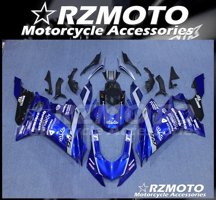 Новый ABS мотоцикл цельный обтекатель комплект 100% подходит для YAMAHA YZF-R6 R6 2017 2018 2019 17