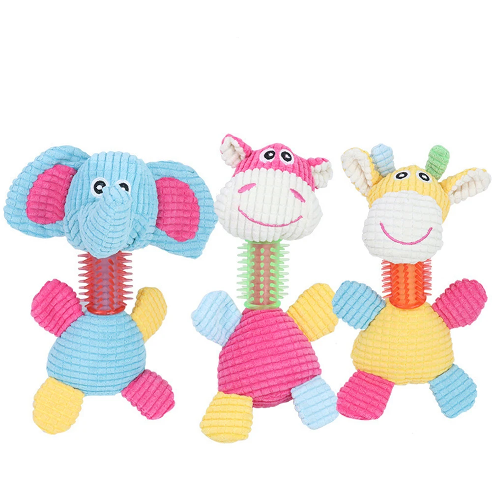 Plush Dog Toys for Small Large Dogs Stuffed Animal Shape Pet Chewing Squeaky Sound Toy Bite Resistant Cat Puppy Molar Biting Toy
Plush Dog Toys for Small Large Dogs Stuffed Animal Shape Pet Chewing Squeaky Sound Toy Bite Resistant Cat Puppy Molar Biting Toy