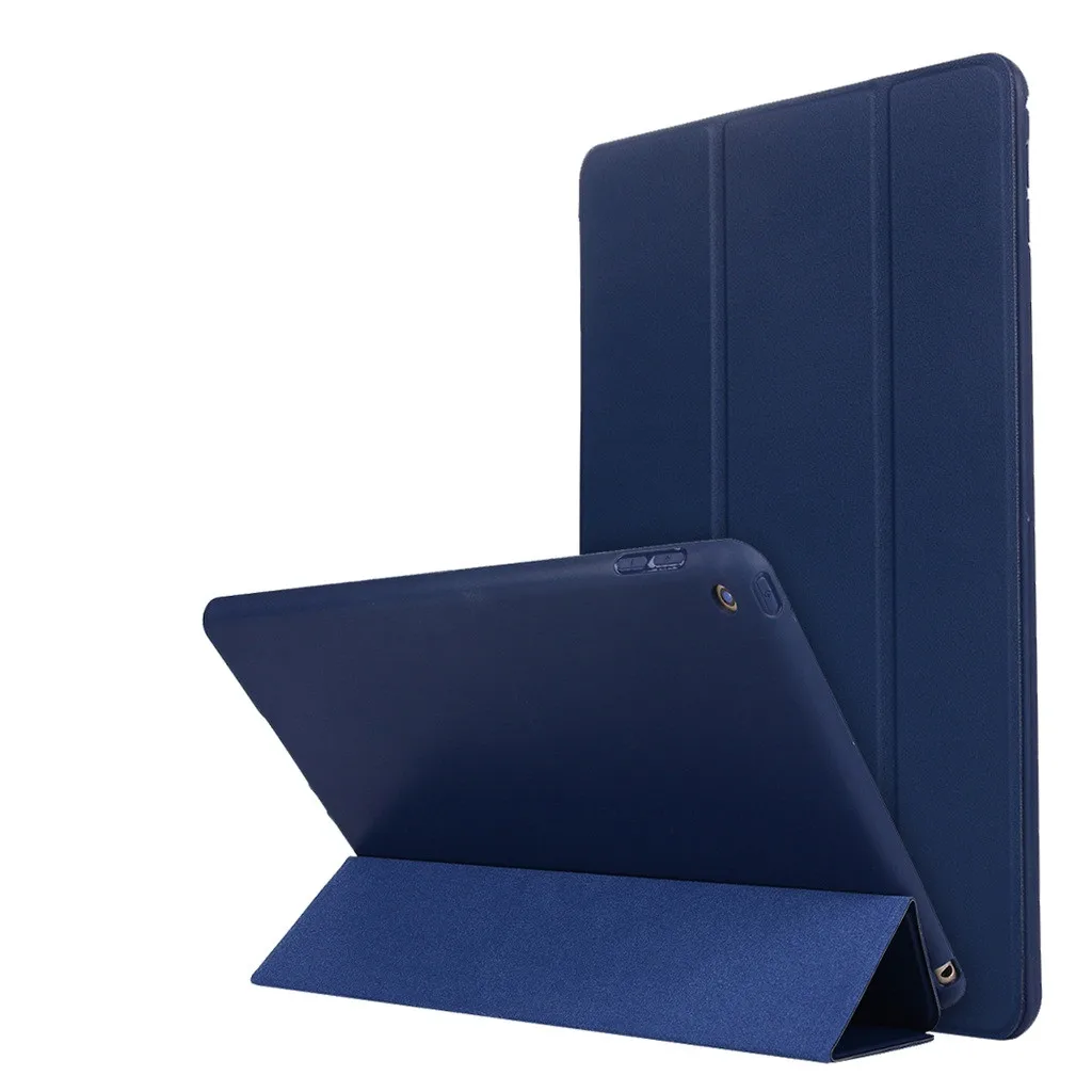 Кожаный чехол для ipad 10 2 дюймов 2019 тонкий складной планшет подставка держатель