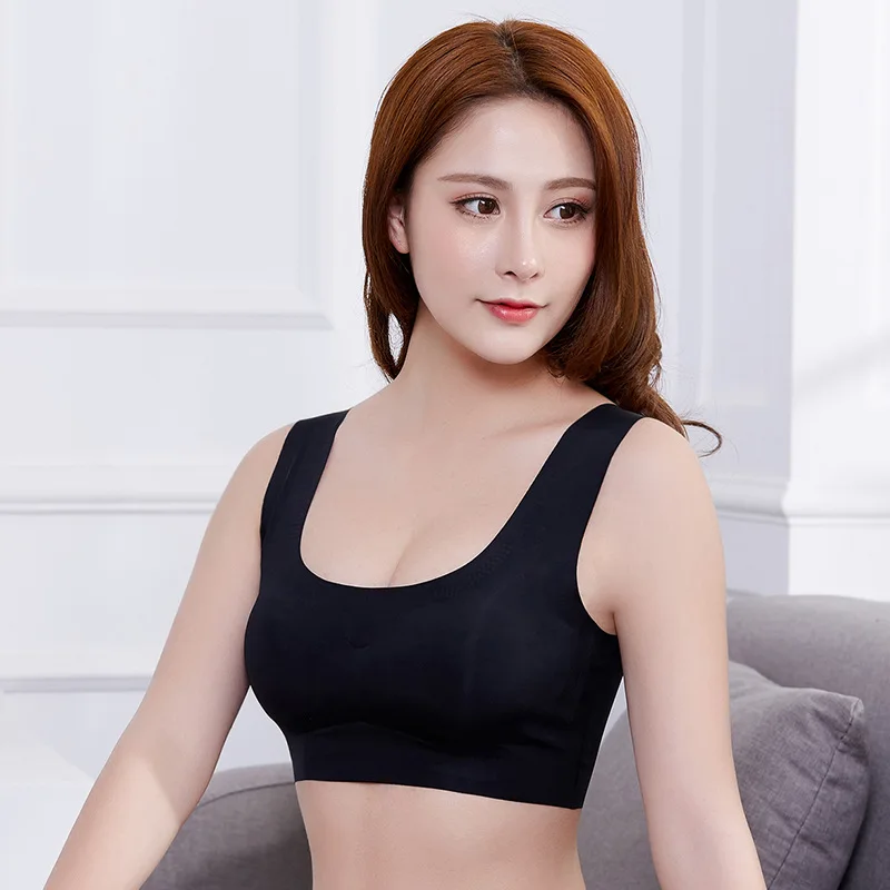 New Fashion Seamless Underwear Women Wireless Vest Fitness Female Push Up Bra Brassiere Intimate Lingerie Modis Bralette Lady 
New Fashion Seamless Underwear Women Wireless Vest Fitness Female Push Up Bra Brassiere Intimate Lingerie Modis Bralette Lady