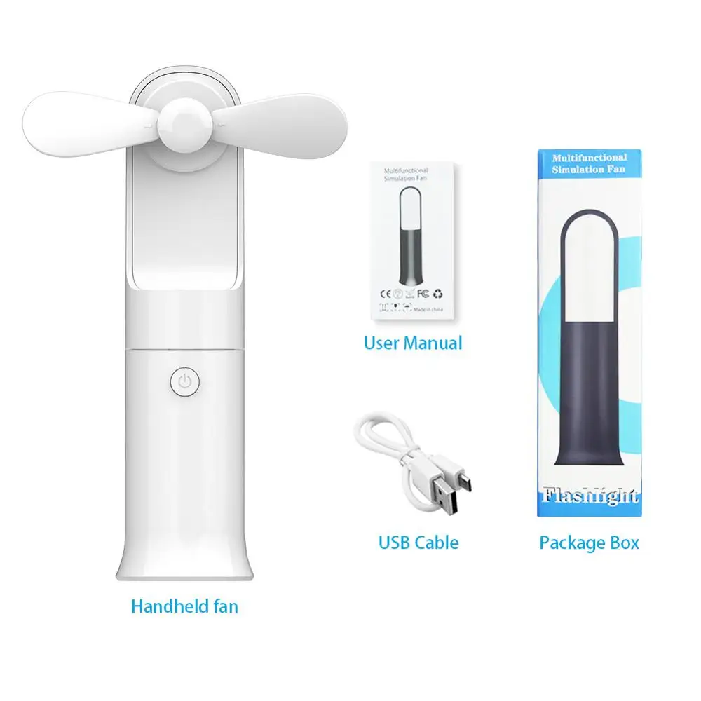 Portable Mini Fans Usb Rechargeable With Light Add Charging treasure Multifunction Fan For Room
Portable Mini Fans Usb Rechargeable With Light Add Charging treasure Multifunction Fan For Room