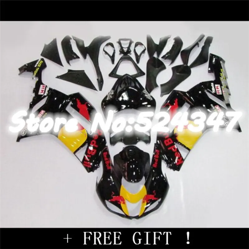 Customize Fairing kits for Kawasaki ZX 6R 2007 2008 NINJA zx6r 07 08 ABS plastic motorcycle black bodywork fairings kit
Customize Fairing kits for Kawasaki ZX 6R 2007 2008 NINJA zx6r 07 08 ABS plastic motorcycle black bodywork fairings kit