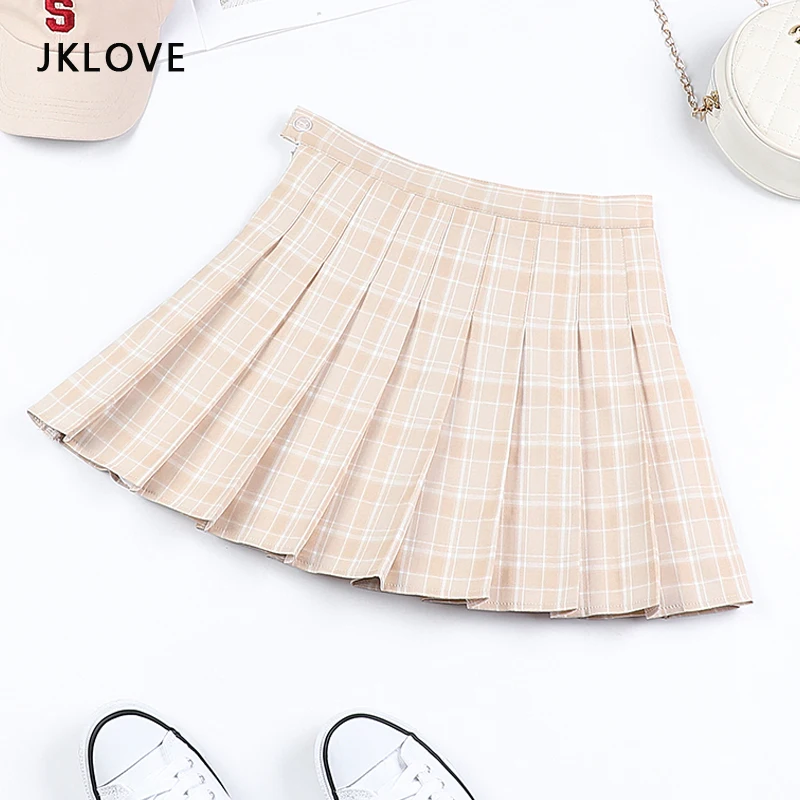 Plaid Skirt High Waist School Girl 2021 Short Skirt A-line Uniform Jk Skirts Blue Sky Blue Ladies Anime Sets Dress Cloths
Plaid Skirt High Waist School Girl 2021 Short Skirt A-line Uniform Jk Skirts Blue Sky Blue Ladies Anime Sets Dress Cloths