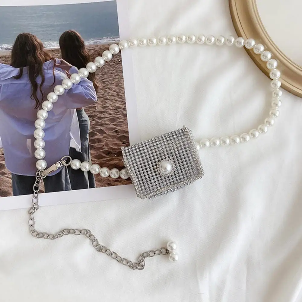 Long Lasting Convenient Fashionable Decorative Waist Chain Bag Portable Women Waist Bag All Match for Girls
Long Lasting Convenient Fashionable Decorative Waist Chain Bag Portable Women Waist Bag All Match for Girls