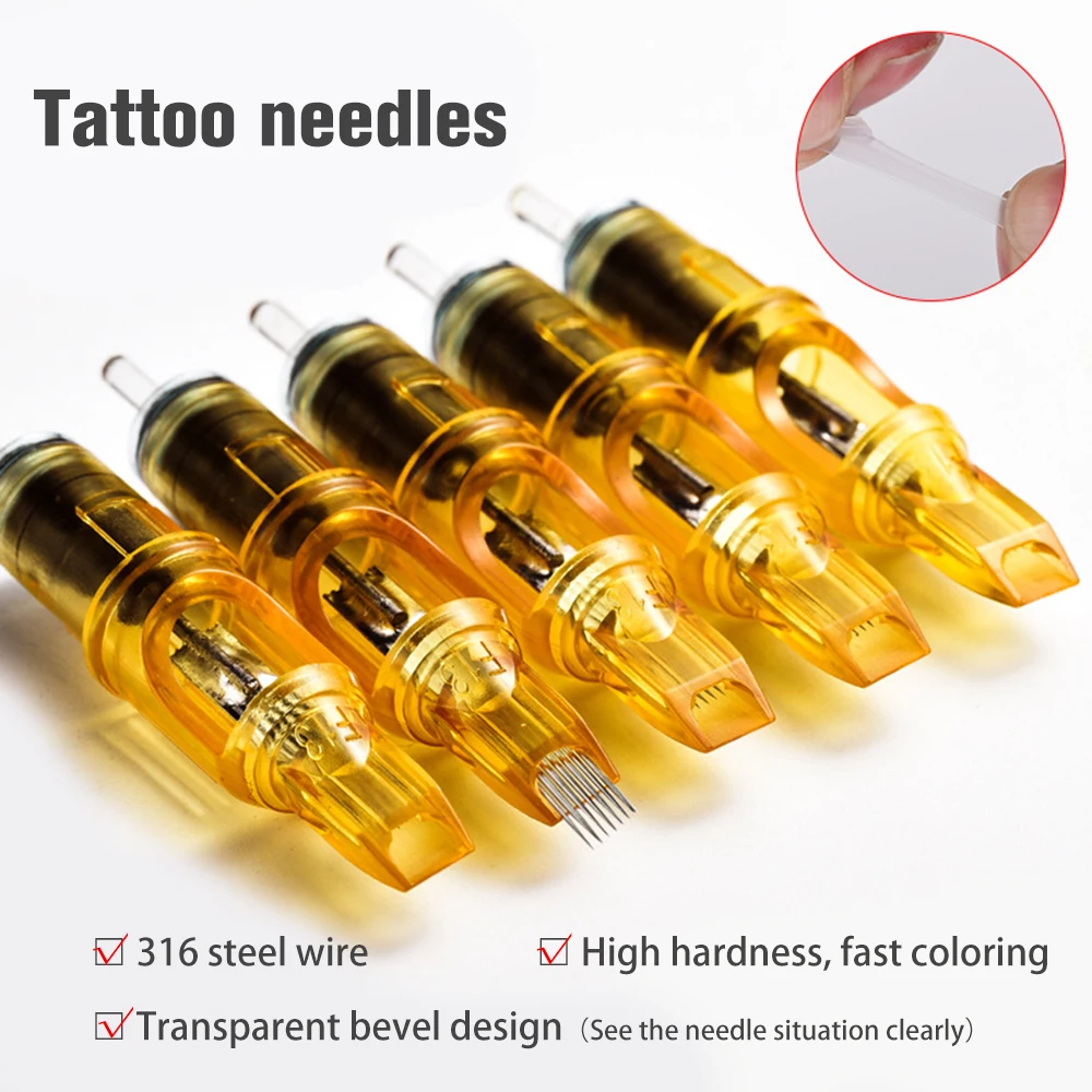 20Pcs Tattoo Cartridge NeedlesM1 RL RS Professional Disposable Sterilized Safety Eyebrow Lip Needles Makeup Tools Tattoo Supply
20Pcs Tattoo Cartridge NeedlesM1 RL RS Professional Disposable Sterilized Safety Eyebrow Lip Needles Makeup Tools Tattoo Supply