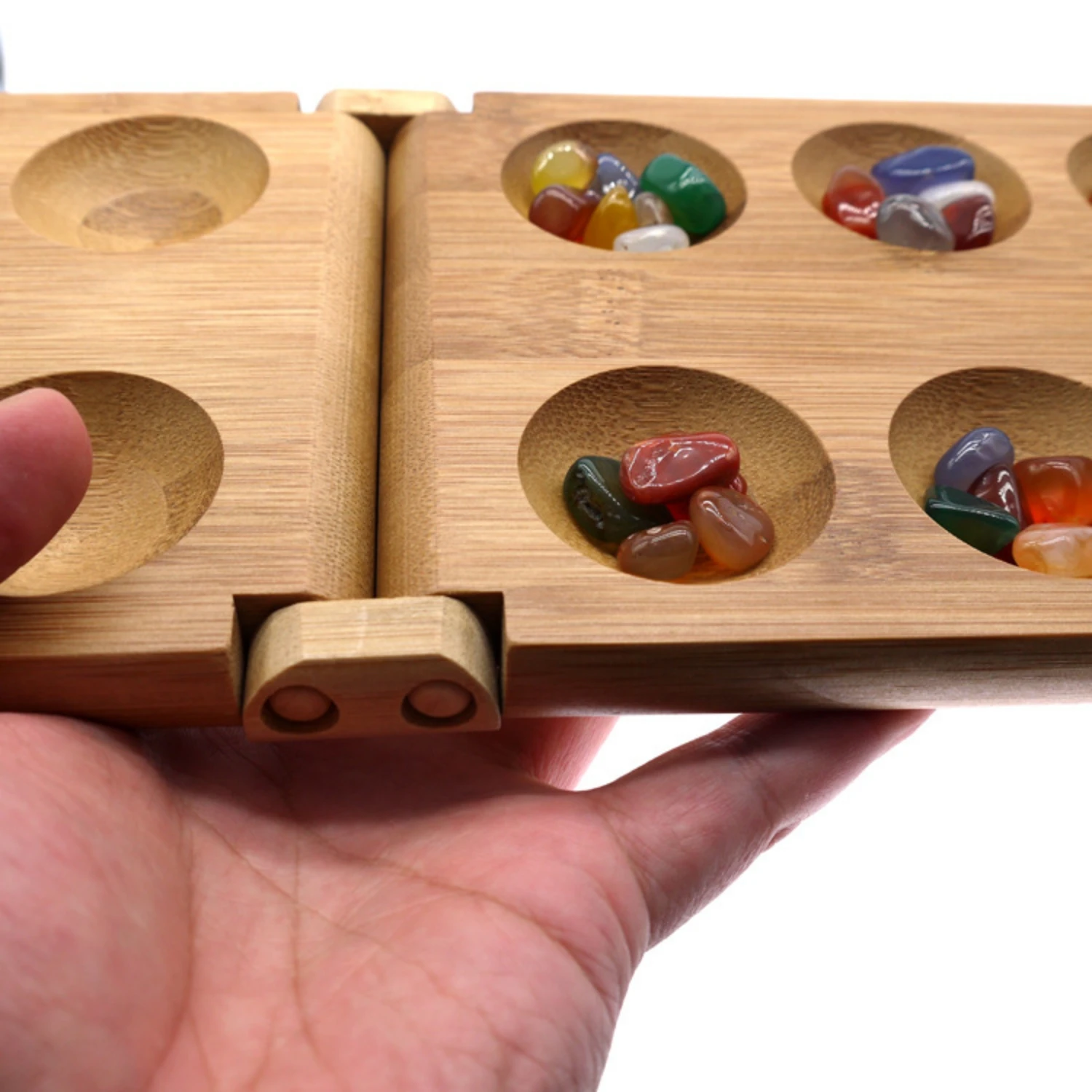 Thinking Puzzle Game Particles Returning African Gem Chess Mancala Children Board Strategy Game Kids Toys
Thinking Puzzle Game Particles Returning African Gem Chess Mancala Children Board Strategy Game Kids Toys