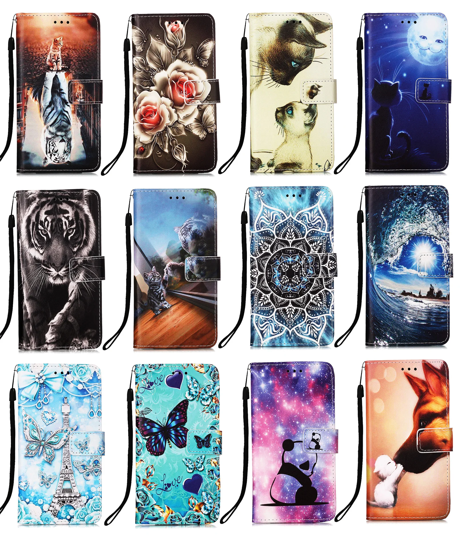 Flip Cover For iPhone 13 12 11 Pro Max 6 7 8 Plus XR XS Animal Flower Painted PU Leather Case Stand Cover Wallet Card Slot Shell
Flip Cover For iPhone 13 12 11 Pro Max 6 7 8 Plus XR XS Animal Flower Painted PU Leather Case Stand Cover Wallet Card Slot Shell