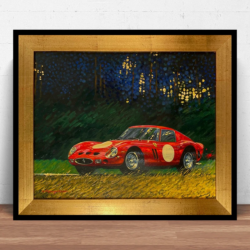 Barry Rowe's painting "Express in the Country" HD printable canvas painting decorating the room and living room
Barry Rowe's painting "Express in the Country" HD printable canvas painting decorating the room and living room