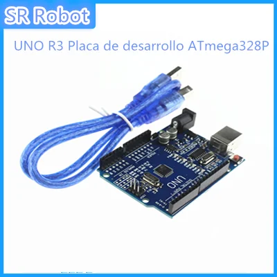 UNO R3 Placa de desarrollo ATmega328P CH340 CH340G para Arduino con Pin Header | Игрушки и хобби