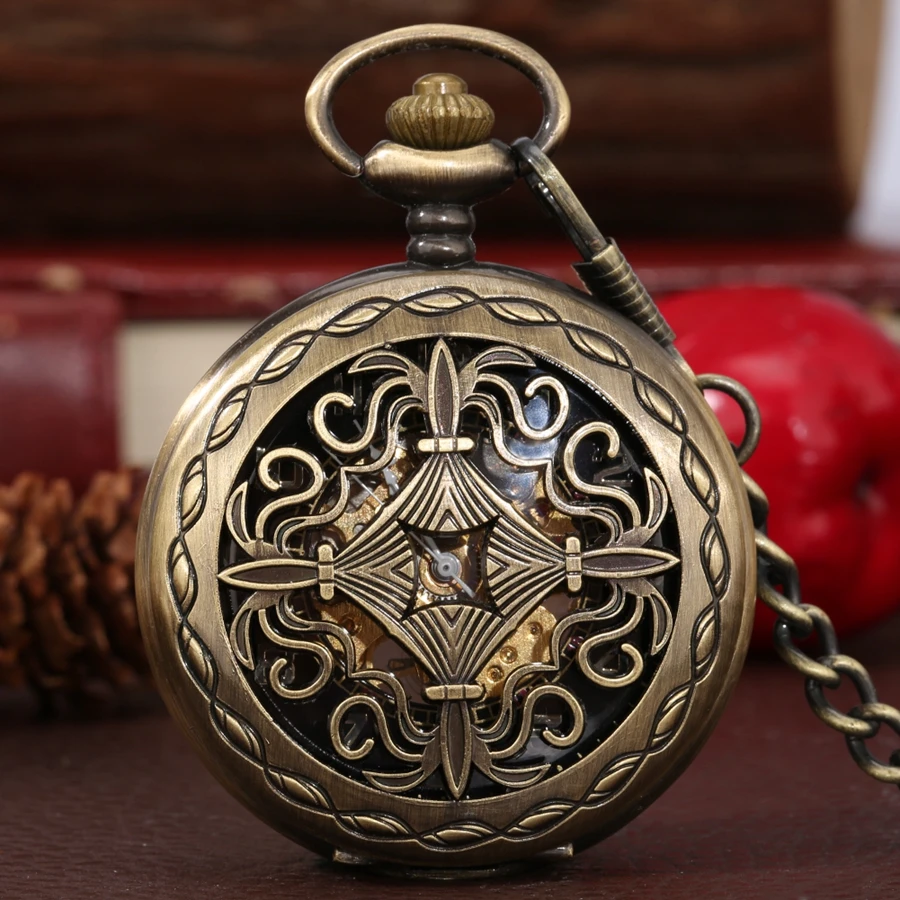 Механические карманные часы в античном стиле с китайским узелком Коллекция