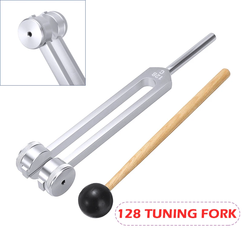 128HZ Aluminum Alloy Silver Tuning Fork Chakra Hammer Ball Diagnostic Tool for Sound Healing Therapy Health Care
128HZ Aluminum Alloy Silver Tuning Fork Chakra Hammer Ball Diagnostic Tool for Sound Healing Therapy Health Care