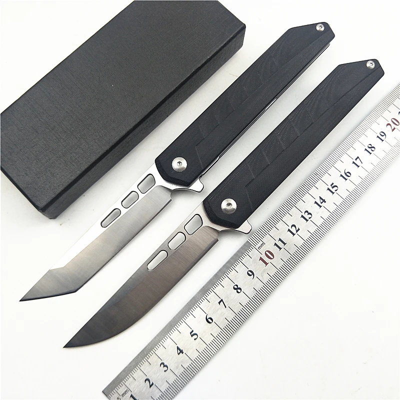 Kesiwo L139 G10 Handle EDC Folding Knife Outdoor Tactical Pocket Knives D2 Steel Camping Hunting Defensive Tool
Kesiwo L139 G10 Handle EDC Folding Knife Outdoor Tactical Pocket Knives D2 Steel Camping Hunting Defensive Tool