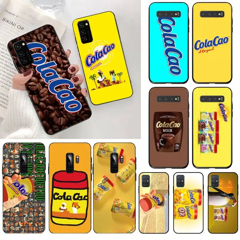 USAKPGRT colacao Phone Case for Samsung S20 plus Ultra S6 S7 edge S8 S9 plus S10 5G lite 2020
USAKPGRT colacao Phone Case for Samsung S20 plus Ultra S6 S7 edge S8 S9 plus S10 5G lite 2020