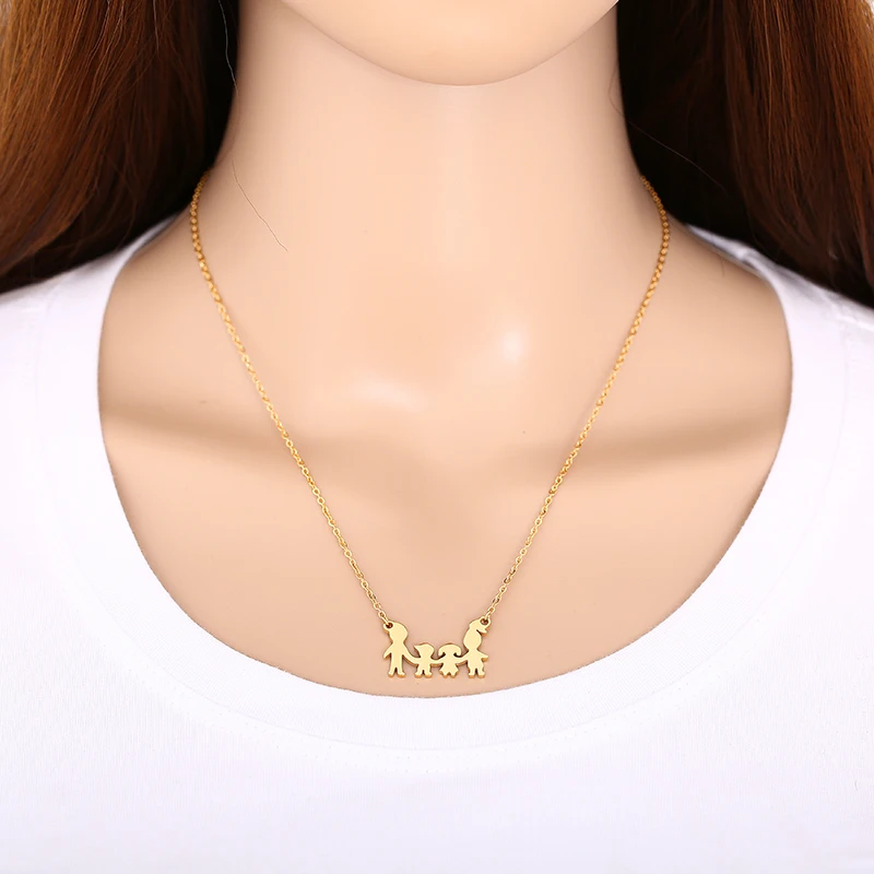 Personalized Family Necklace Dad Daughter Son Mom Pendant Chain Stainless Steel Jewelry Necklace For Women Gift Wholesale
Personalized Family Necklace Dad Daughter Son Mom Pendant Chain Stainless Steel Jewelry Necklace For Women Gift Wholesale