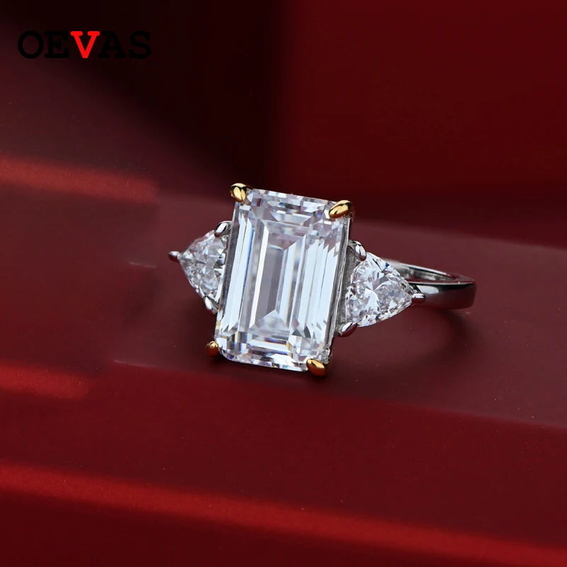 OEVAS 100% 925 Sterling Silver Sparkling Topaz Pink White High Carbon Diamond Wedding Rings For Women Party Fine Jewelry Gifts
OEVAS 100% 925 Sterling Silver Sparkling Topaz Pink White High Carbon Diamond Wedding Rings For Women Party Fine Jewelry Gifts