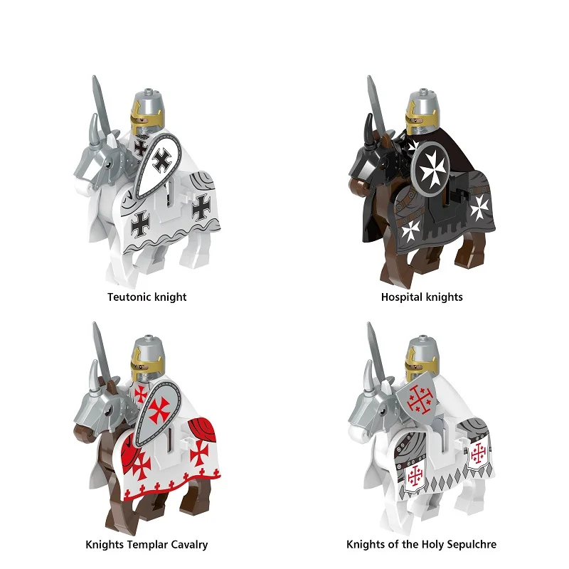 Medieval War Horse Building blocks Knight Armor Soldier Parts Figures Rome Weapons Mounts Accessories Educational Kid Toys
Medieval War Horse Building blocks Knight Armor Soldier Parts Figures Rome Weapons Mounts Accessories Educational Kid Toys