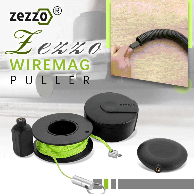 Zezzo Magnetic Threader Professional WireMag Puller Wire Cable Running Puller Device Easy Use Hand Tool
Zezzo Magnetic Threader Professional WireMag Puller Wire Cable Running Puller Device Easy Use Hand Tool
