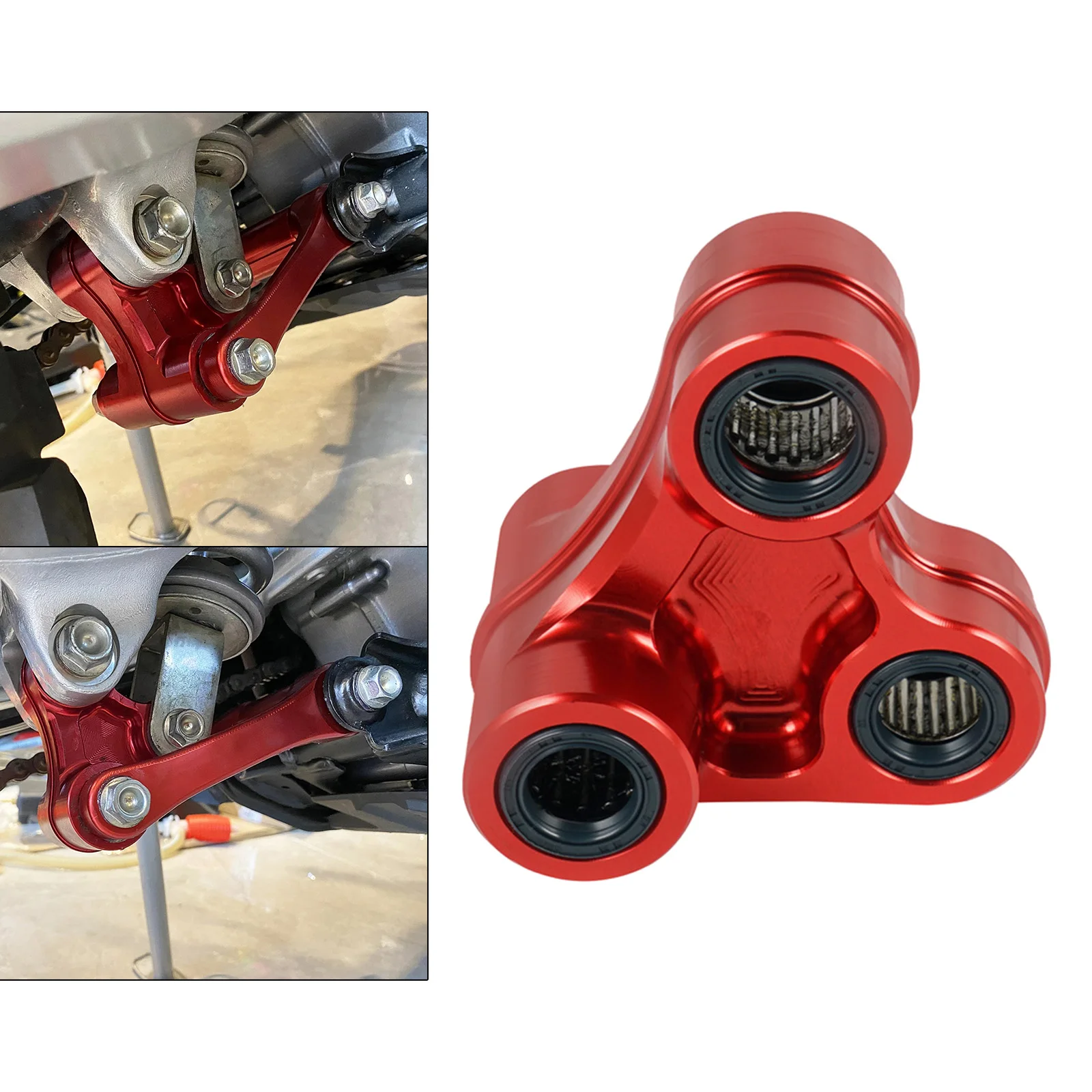 Motorcycle Durable Rear Shock Linkage Red for CRF 250L Rally Motorbike 
Motorcycle Durable Rear Shock Linkage Red for CRF 250L Rally Motorbike