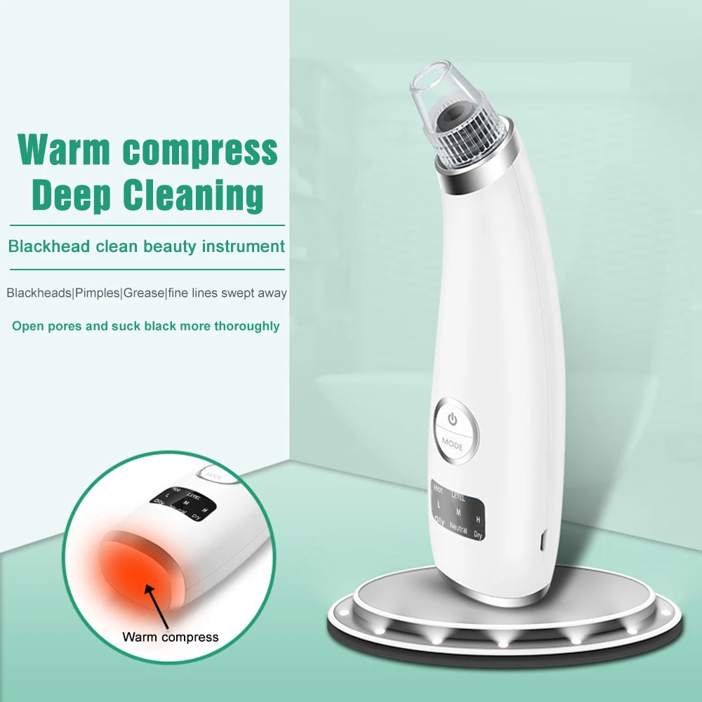 Инструмент для удаления чёрных точек удаления прыщей уход за кожей лица поры вакуумный уход за кожей лица акне очиститель пор Удаление прыщ...
Инструмент для удаления чёрных точек удаления прыщей уход за кожей лица поры вакуумный уход за кожей лица акне очиститель пор Удаление прыщ...