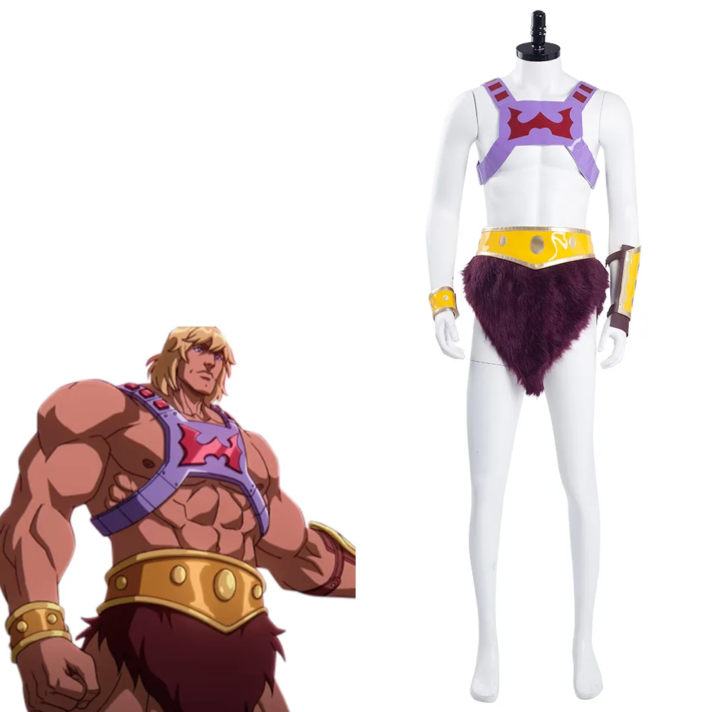 Костюм для косплея мастера Вселенной He-Man, жилет, пояс, шорты, полный костюм, карнавальные костюмы на Хэллоуин
Костюм для косплея мастера Вселенной He-Man, жилет, пояс, шорты, полный костюм, карнавальные костюмы на Хэллоуин