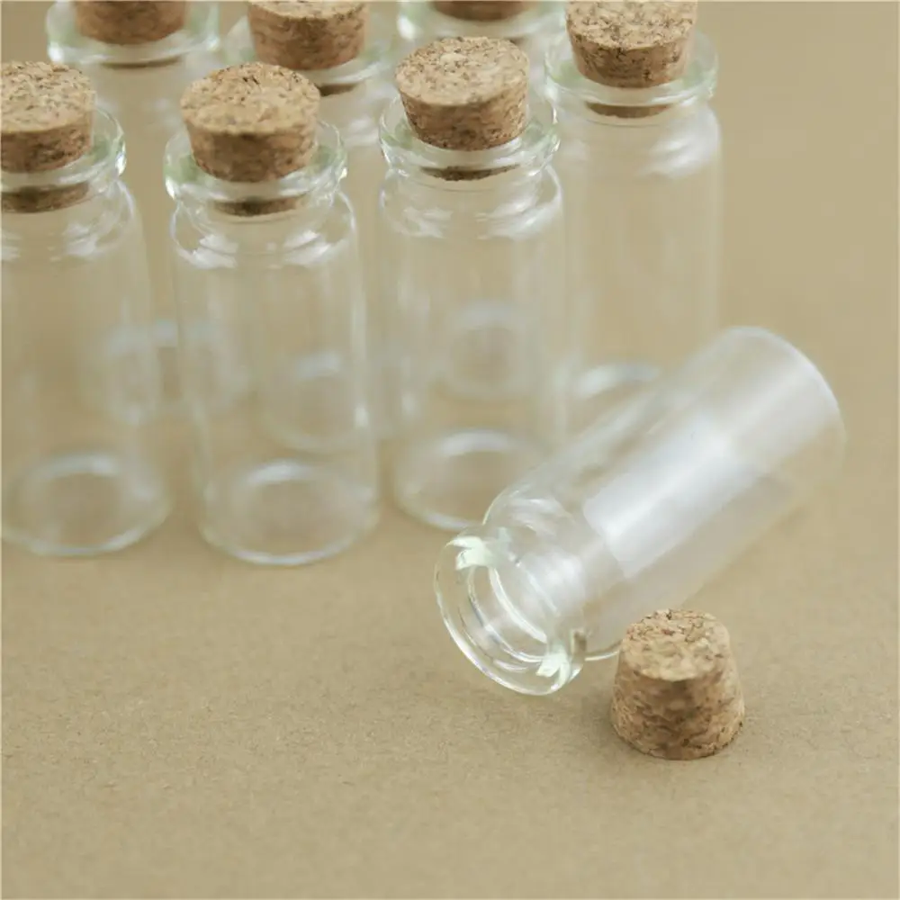 50pcs/lot DIY Mini Glass Bottle With Cork 22*50mm 10ml Tiny Test Tube Jar Spices Small Storage Jars Container Craft Decoration
50pcs/lot DIY Mini Glass Bottle With Cork 22*50mm 10ml Tiny Test Tube Jar Spices Small Storage Jars Container Craft Decoration