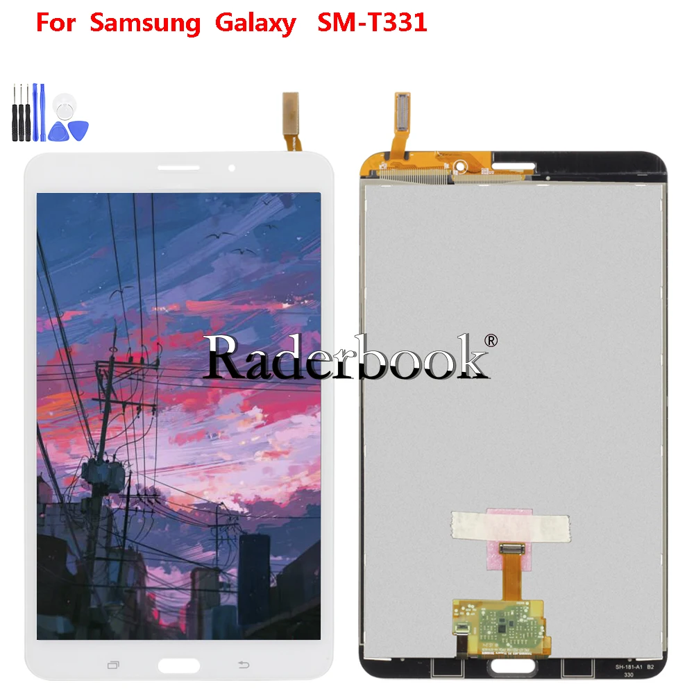 ЖК-дисплей 8 дюймов для Samsung Galaxy Tab 4 8,0 SM-T331, сенсорный экран с цифровым преобразователем в сборе
ЖК-дисплей 8 дюймов для Samsung Galaxy Tab 4 8,0 SM-T331, сенсорный экран с цифровым преобразователем в сборе