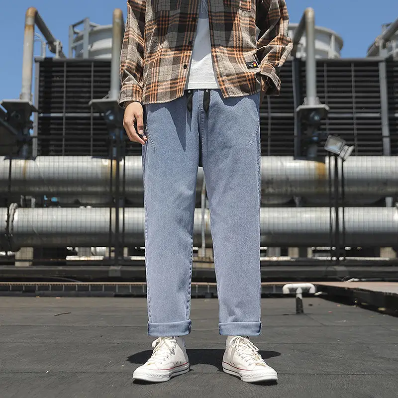 Solid Color Plus Size Jeans Men Korean Fashion Loose Casual Jeans Men Harajuku Streetwear Retro Wide-leg Straight-leg Pants Men
Solid Color Plus Size Jeans Men Korean Fashion Loose Casual Jeans Men Harajuku Streetwear Retro Wide-leg Straight-leg Pants Men