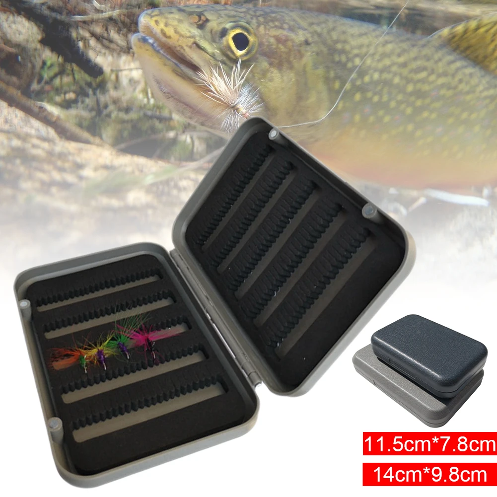 Fishing Fly Lures Box Bag Waterproof Double Sided Lure Storage Box Slit Foam Fishing Bait Case Organizer Fishing Accessories
Fishing Fly Lures Box Bag Waterproof Double Sided Lure Storage Box Slit Foam Fishing Bait Case Organizer Fishing Accessories