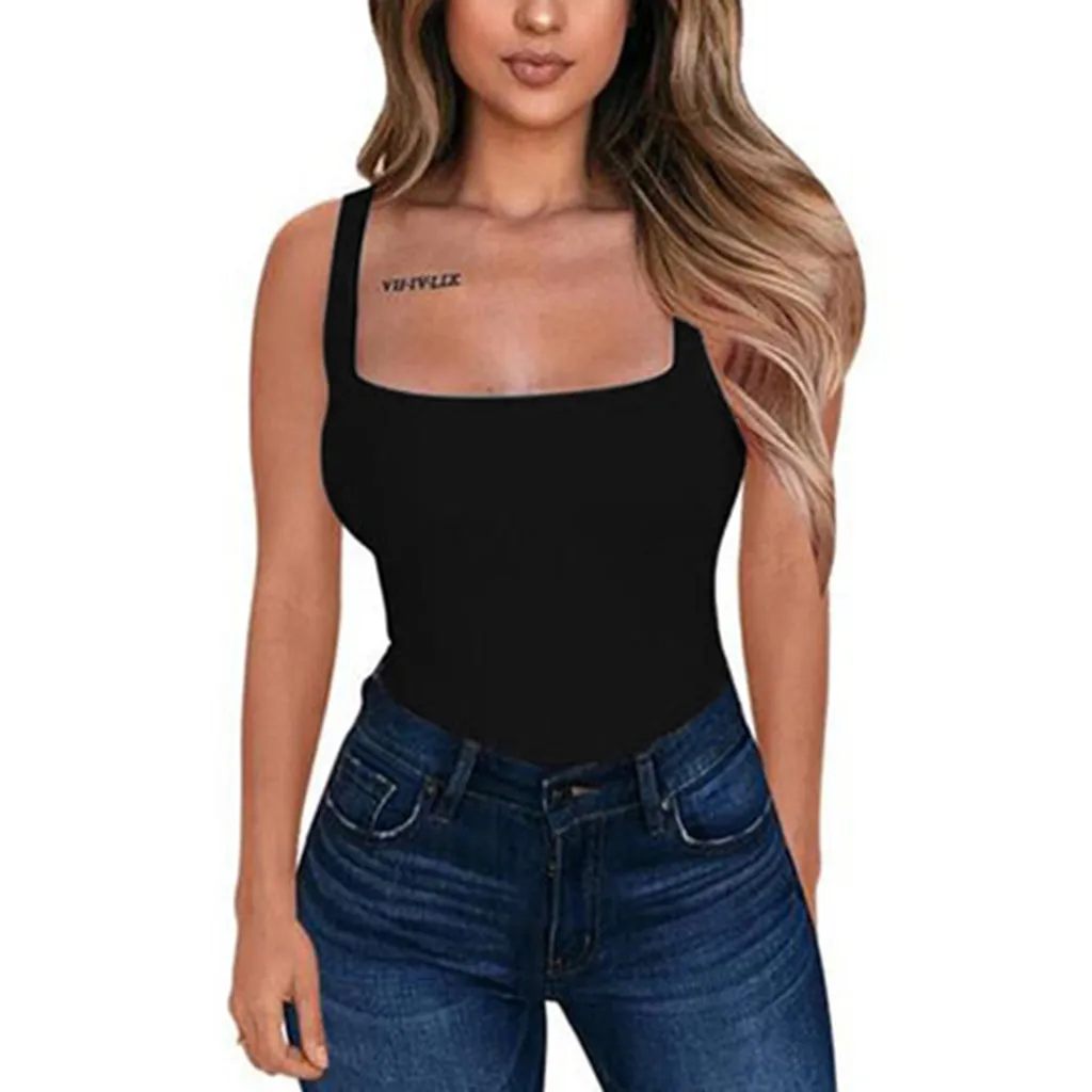 Sexy Romper Women Bodysuit Short Sleeve 2021 Summer New Solid Jumpsuits Club Square Neck Sexy Bottoming Shirt Women Clothings
Sexy Romper Women Bodysuit Short Sleeve 2021 Summer New Solid Jumpsuits Club Square Neck Sexy Bottoming Shirt Women Clothings