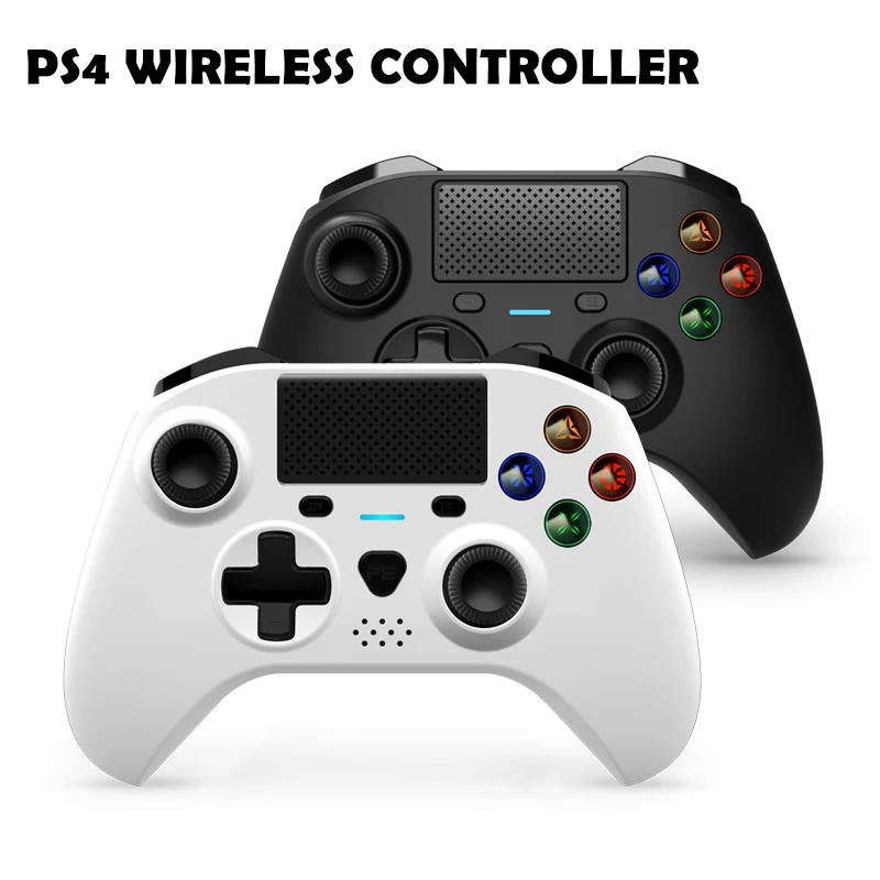 Wireless Gamepad Controller PS4/PC Bluetooth Six-axis Vibration Game Handle With Headphone Jack For Playstation Accessories
Wireless Gamepad Controller PS4/PC Bluetooth Six-axis Vibration Game Handle With Headphone Jack For Playstation Accessories