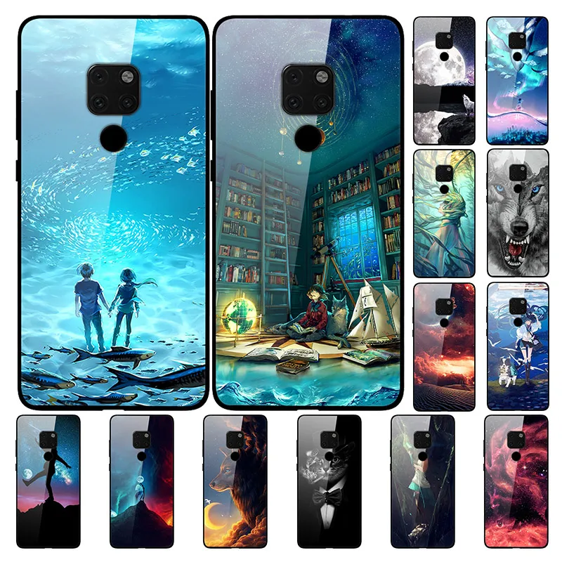 Case For Huawei Mate 20 Back Phone Cover Black Silicone Bumper With Tempered Glass Series 3
Case For Huawei Mate 20 Back Phone Cover Black Silicone Bumper With Tempered Glass Series 3