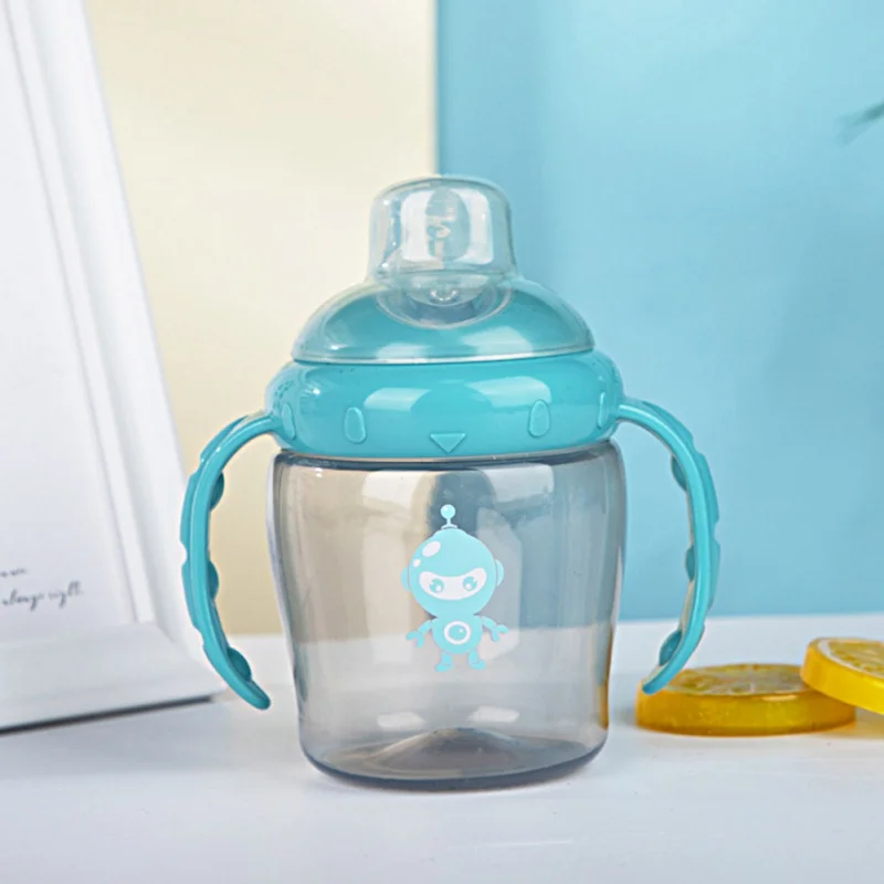 260ML Sippy Cup Leak-Proof Safety Feeding Duckbill Bottle Kids Baby Training Drinking Bottles Cups Infant Water Milk Bottle
260ML Sippy Cup Leak-Proof Safety Feeding Duckbill Bottle Kids Baby Training Drinking Bottles Cups Infant Water Milk Bottle
