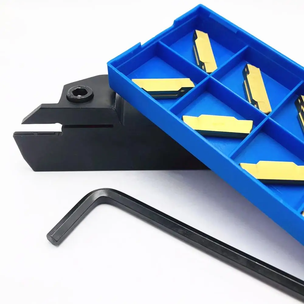 MGEHR2525-5 external slotted tool holder + 10 MGMN500 M NC3020/NC3030/PC9030 machine tool accessories carbide slotted blades
MGEHR2525-5 external slotted tool holder + 10 MGMN500 M NC3020/NC3030/PC9030 machine tool accessories carbide slotted blades