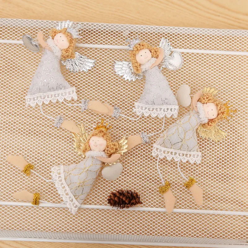 Creative Cute Angel Christmas Tree Hanging Home Ornament Decoration Doll Pendant Toy Children's Gift For Home Xmas navidad
Creative Cute Angel Christmas Tree Hanging Home Ornament Decoration Doll Pendant Toy Children's Gift For Home Xmas navidad
