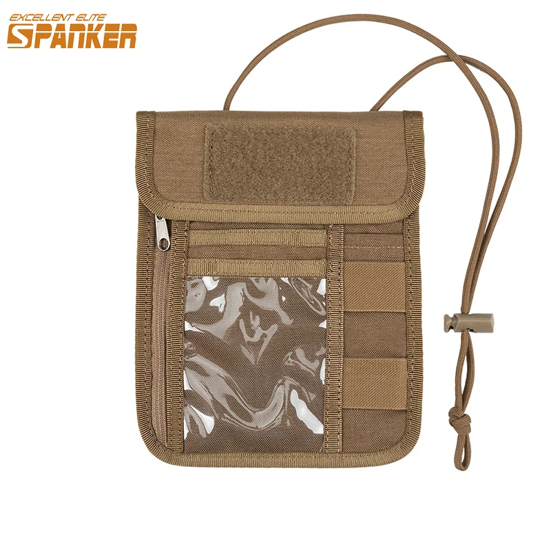 EXCELLENT ELITE SPANKER Outdoor Multi-Function Hidden Wallet Passport Document Bag Neck Lanyard Credit Card Storage Bag
EXCELLENT ELITE SPANKER Outdoor Multi-Function Hidden Wallet Passport Document Bag Neck Lanyard Credit Card Storage Bag