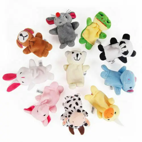 New 10PCS Cute Cartoon Biological Animal Finger Puppet Plush Toys Child Baby Favor Dolls Boys Girls Finger Puppets
New 10PCS Cute Cartoon Biological Animal Finger Puppet Plush Toys Child Baby Favor Dolls Boys Girls Finger Puppets
