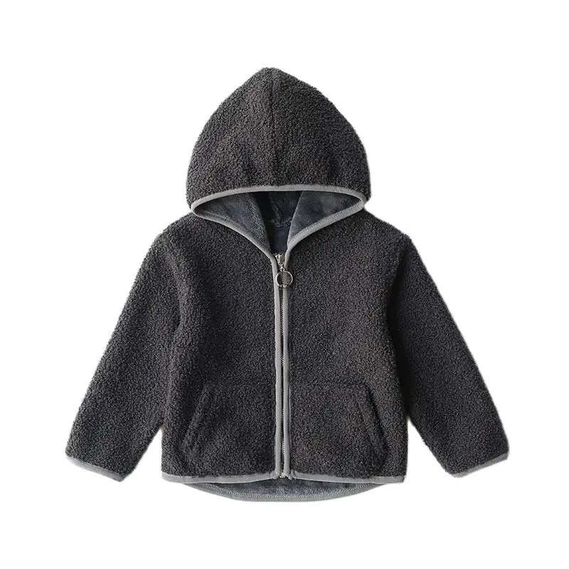 Children's Clothing Jacket Zipper Cardigan Sweater Plus Fleece Hood Autumn Winter Boy Girls 1-6T Children's Warm Coat
Children's Clothing Jacket Zipper Cardigan Sweater Plus Fleece Hood Autumn Winter Boy Girls 1-6T Children's Warm Coat