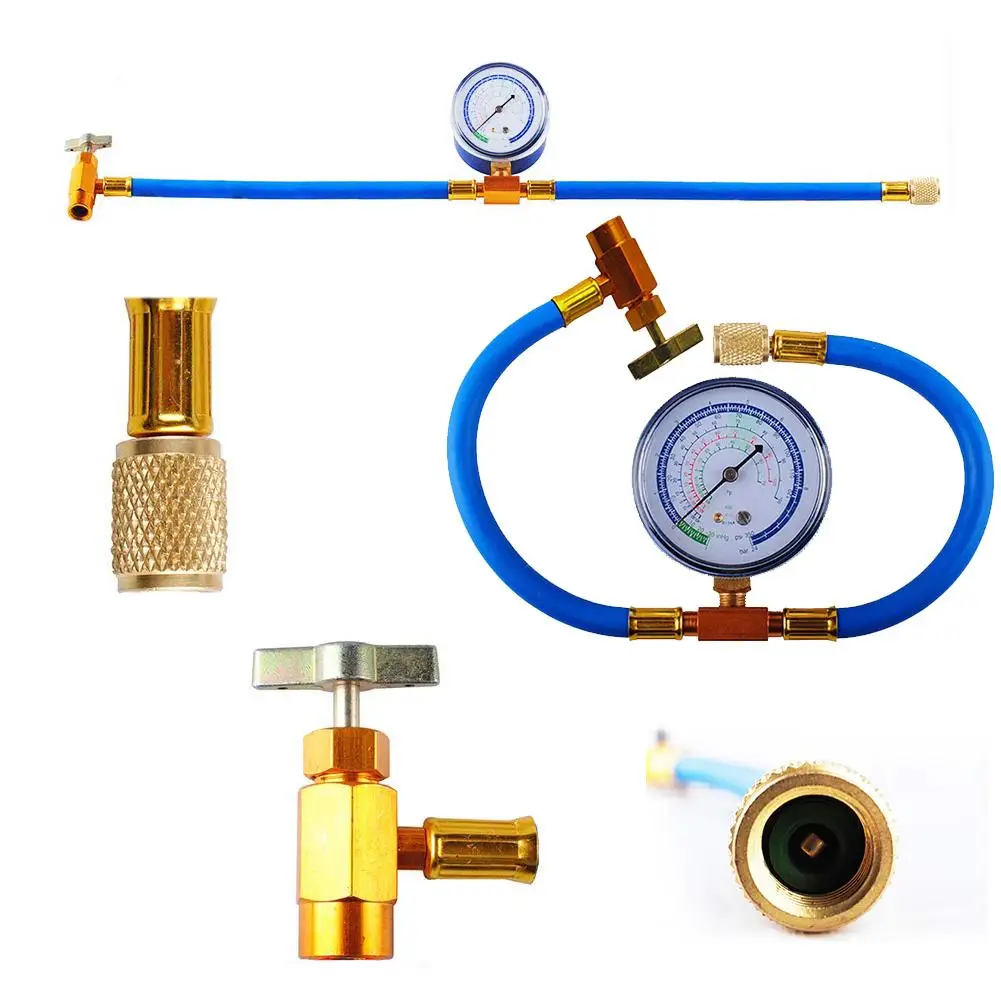 R134A R22 Refrigerator Charging Hose Household Automobile Air Conditioning Pipe Auto Refrigerant Addition Tube 1/4SAE 2021 New
R134A R22 Refrigerator Charging Hose Household Automobile Air Conditioning Pipe Auto Refrigerant Addition Tube 1/4SAE 2021 New