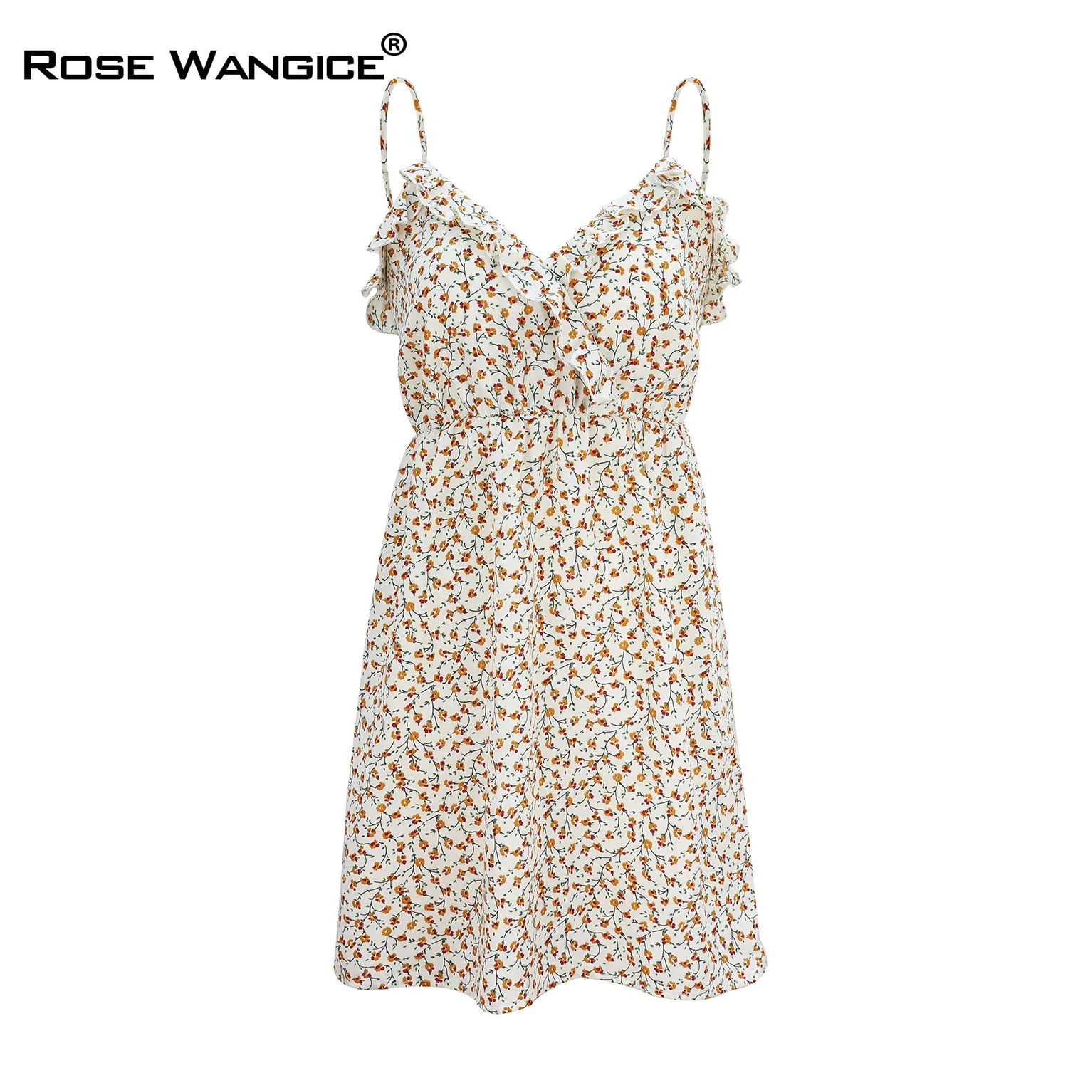 2021 Summer Women's Dress Fashion City Casual Floral Halter Dress Sweet Pastoral Print Temperament Elegant Beach Party Skirt
2021 Summer Women's Dress Fashion City Casual Floral Halter Dress Sweet Pastoral Print Temperament Elegant Beach Party Skirt