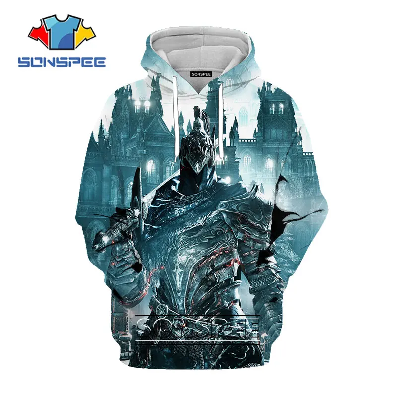 SONSPEE Dark Souls Hoodies Autumn Men Women Fashion Sweatshirt 3D Print Hip Hop Game Streetwear Long Sleeve Top O Neck Pullover
SONSPEE Dark Souls Hoodies Autumn Men Women Fashion Sweatshirt 3D Print Hip Hop Game Streetwear Long Sleeve Top O Neck Pullover