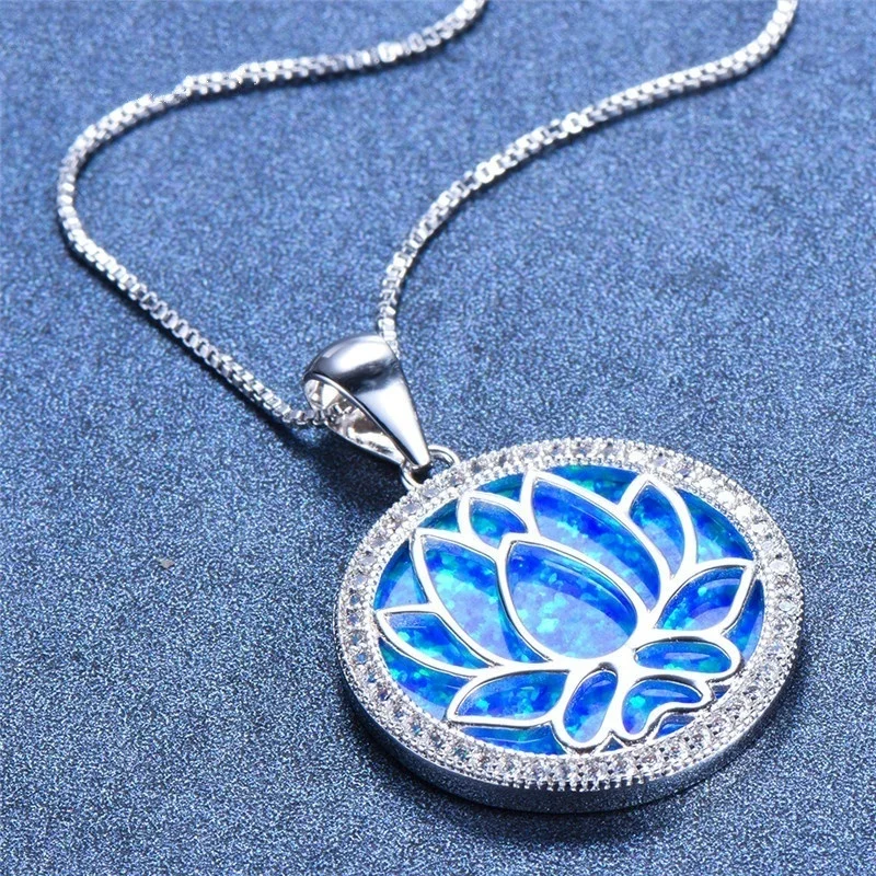 Luxury fashion popular multicolor lotus opal necklace female romantic wedding banquet accessories pendant gift wholesale
Luxury fashion popular multicolor lotus opal necklace female romantic wedding banquet accessories pendant gift wholesale