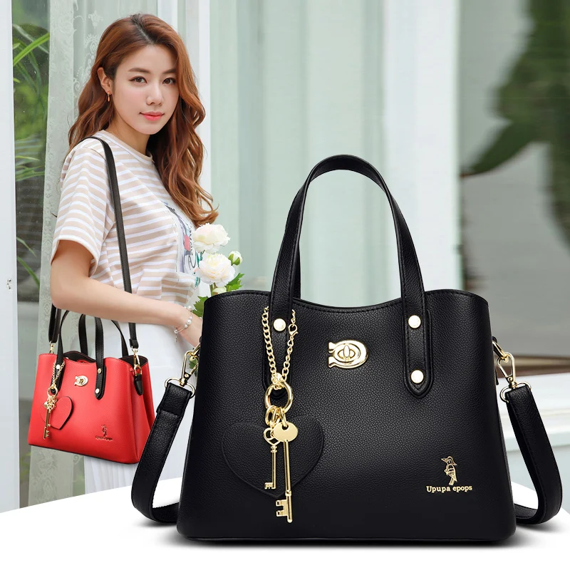 Luxurious Women Handbag High End Pu Leather Shoulder Bag Brand Designer Messenger Bags Black Hand Bags Female Tote Crossbody Bag
Luxurious Women Handbag High End Pu Leather Shoulder Bag Brand Designer Messenger Bags Black Hand Bags Female Tote Crossbody Bag