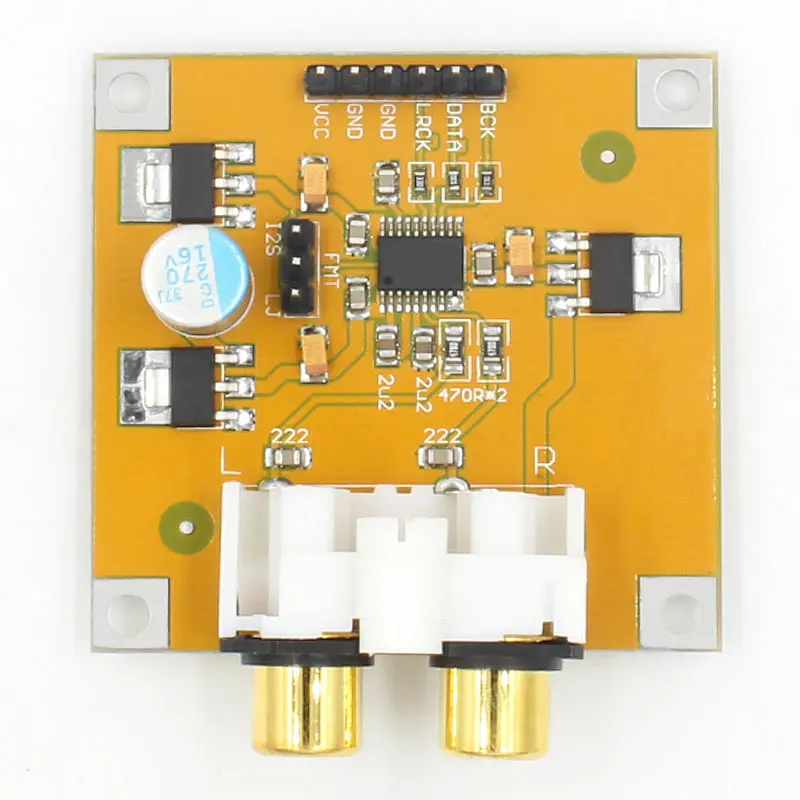 ЦАП-декодер PCM5102 I2S плеер собранная плата 32 бит 384K за пределами ES9023 PCM1794 для Raspberry Pi
