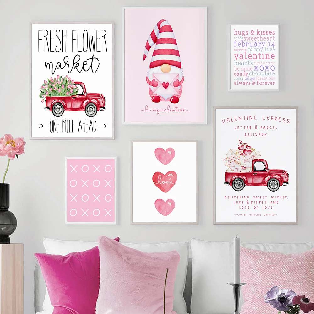 Valentine's Day Decor Poster Love Heart Sign Canvas Painting Romantic Simple Quote Wall Art Picture For Bedroom Home Decor Gifts
Valentine's Day Decor Poster Love Heart Sign Canvas Painting Romantic Simple Quote Wall Art Picture For Bedroom Home Decor Gifts