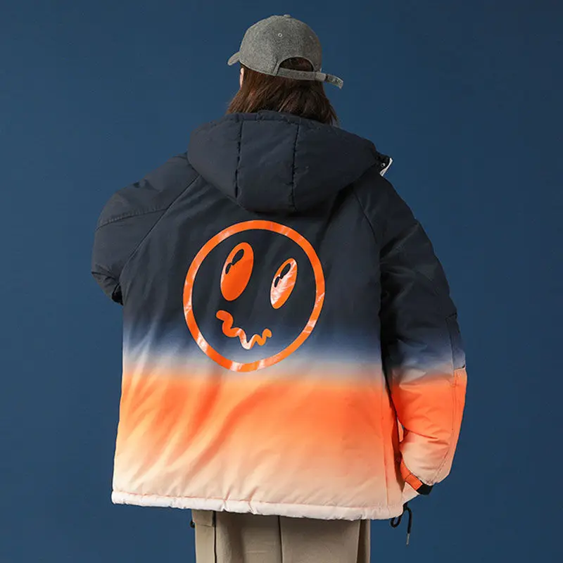 Winter ladies down jacket gradient cotton jacket female Korean version oversized jacket snow mountain design fashion jacket
Winter ladies down jacket gradient cotton jacket female Korean version oversized jacket snow mountain design fashion jacket