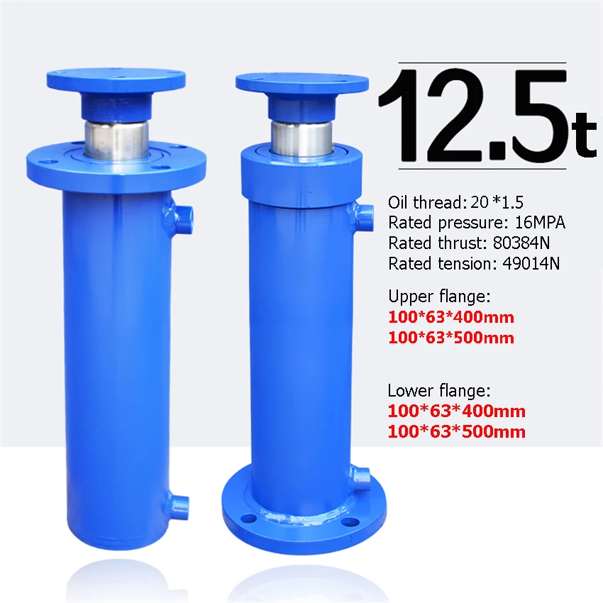 1PC FA-100x63x400-500mm Hydraulic Oil Cylinder Heavy-duty Bidirectional Lifting Oil Top Accessories 12.5 Tons Hydraulic Cylinder
1PC FA-100x63x400-500mm Hydraulic Oil Cylinder Heavy-duty Bidirectional Lifting Oil Top Accessories 12.5 Tons Hydraulic Cylinder