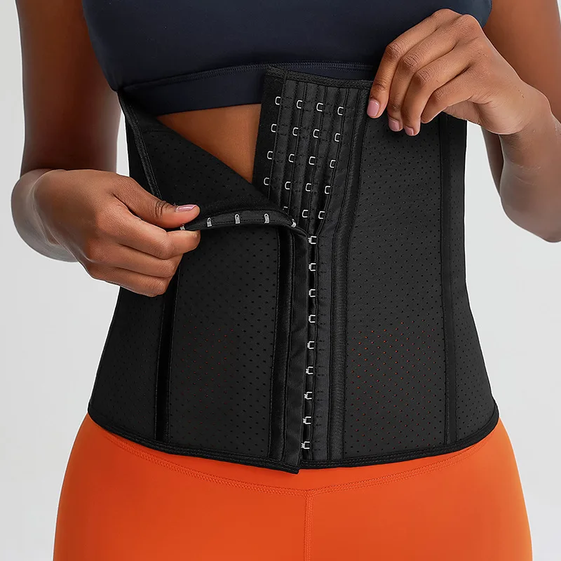 Fitness Waist Support Belt Mesh Punching Breathable Sports Corset For Belly Shaping Clothes Women Long 9-bone Shaping Belt Waist
Fitness Waist Support Belt Mesh Punching Breathable Sports Corset For Belly Shaping Clothes Women Long 9-bone Shaping Belt Waist